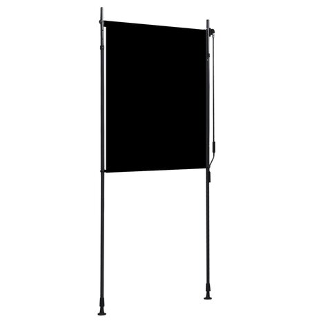 Rolgordijn voor buiten 100x270 cm antraciet  4
