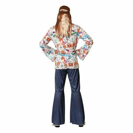 Kostuums voor Volwassenen Hippie - Maat: XL - Maat: XL 2