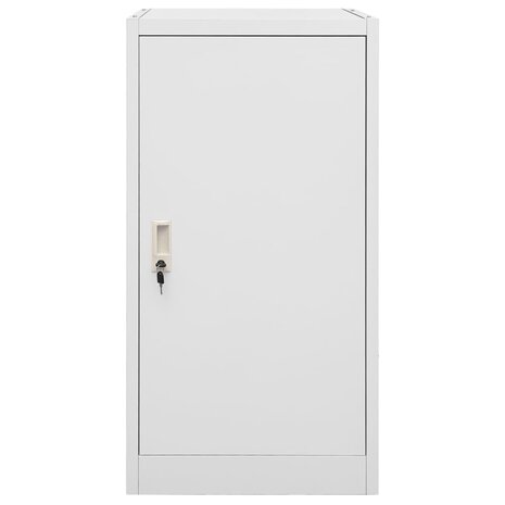 Zadelkast 53x53x105 cm staal lichtgrijs   2