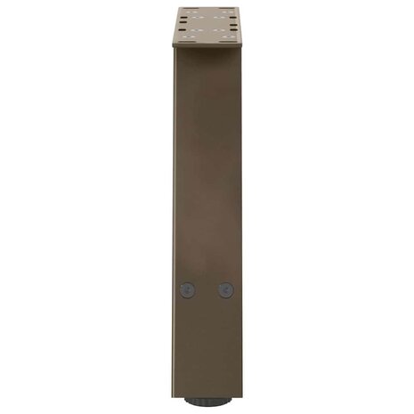 Salontafelpoten 2 st A-vormig 30x(30-31) cm staal 6
