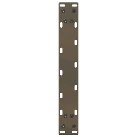 Salontafelpoten 2 st U-vormig 30x(30-31) cm staal naturel 7
