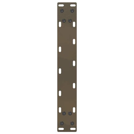 Salontafelpoten 2 st U-vormig 40x(30-31) cm staal naturel 7