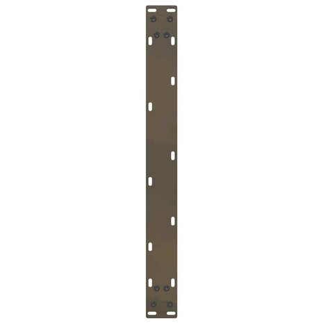 Salontafelpoten 2 st U-vormig 60x(30-31) cm staal naturel 7