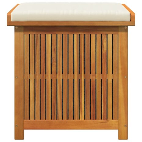 Kussenbox voor buiten 60x50x61 cm massief acaciahout 5