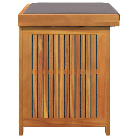 Kussenbox voor buiten 60x50x61 cm massief acaciahout 6