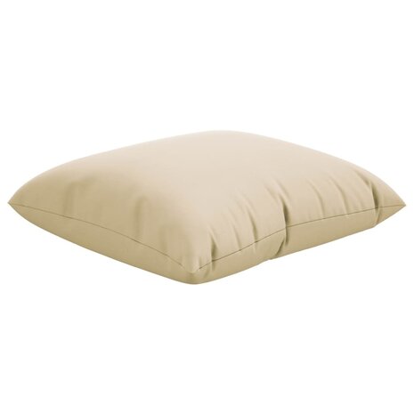Bankkussens 4 st 60x60 cm stof beige 5