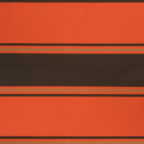 Luifel automatisch uitschuifbaar 3x2,5 m oranje en bruin 9