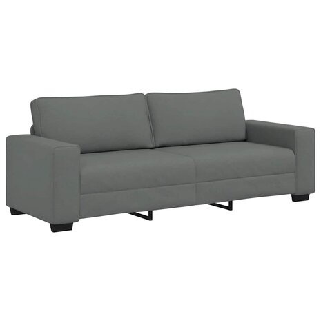 3-zitsbank 180 cm stof donkergrijs 2