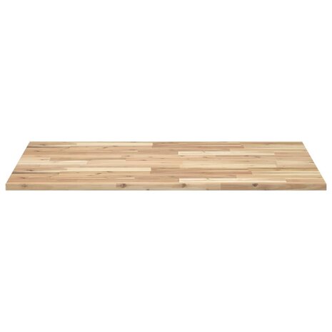 Bureaublad 80x70x2 cm onbehandeld massief acaciahout 4