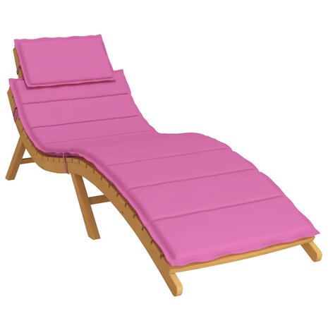 Ligbedkussen oxford stof roze 3