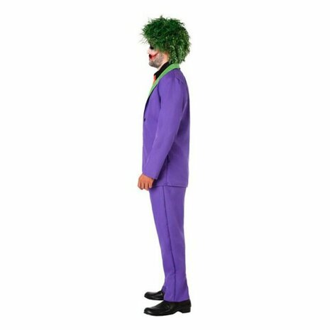 Kostuums voor Volwassenen Joker Paars Moordenaar (3 Onderdelen) - Maat: XL - Maat: XL 2