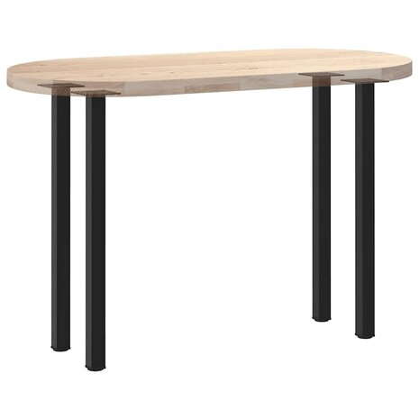 Salontafelpoten 4 st 72-74 cm staal zwart 8