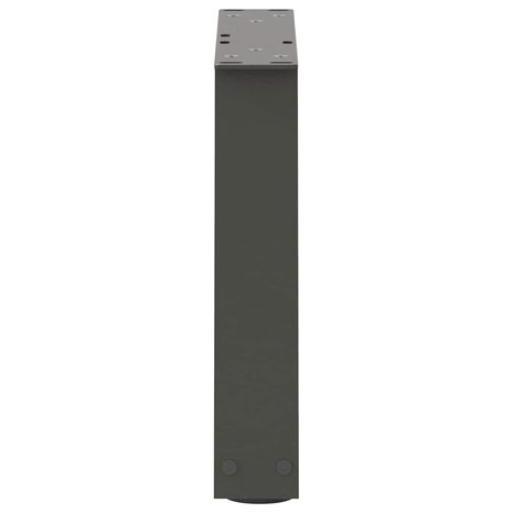 Eettafelpoten 2 st V-vormig 40x(30-31,3) cm staal antraciet 6