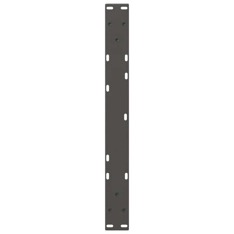 Eettafelpoten 2 st V-vormig 50x(30-31,3) cm staal antraciet 7