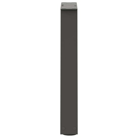 Eettafelpoten 2 st V-vormig 28x(42-43,3) cm staal antraciet 6