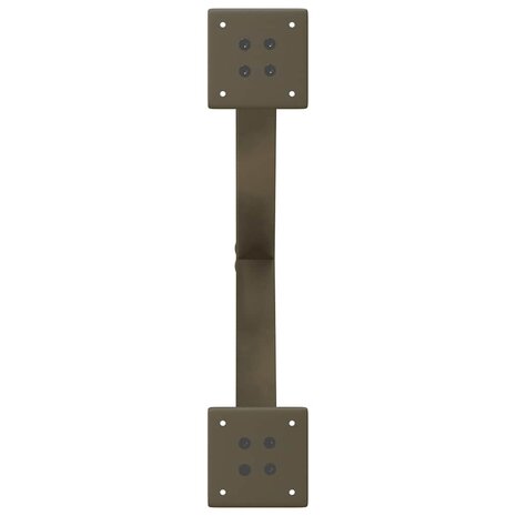 Salontafelpoten 2 st X-vormig 50x(30-31) cm staal naturel 7