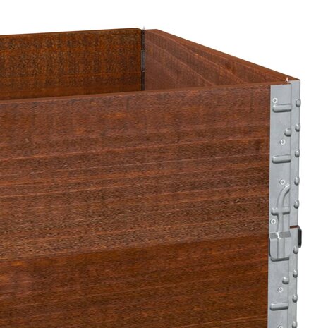 Palletopzetranden 3 st 100x50 cm massief grenenhout bruin 7