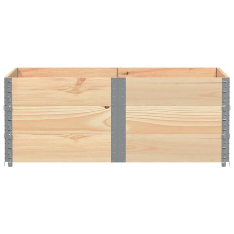 Palletopzetranden 3 st 150x100 cm massief grenenhout 3