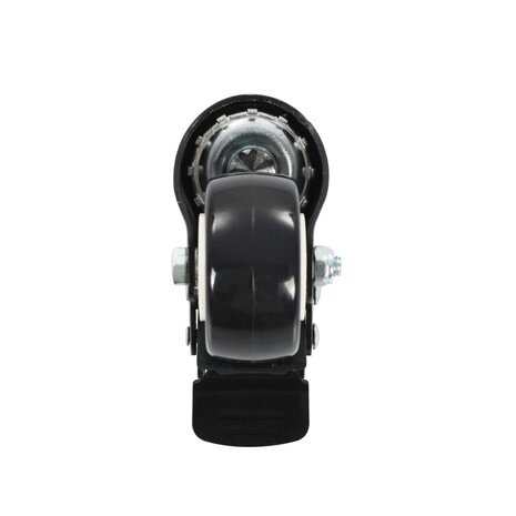 Zwenkwielen met remmen 4 st 50 mm 6