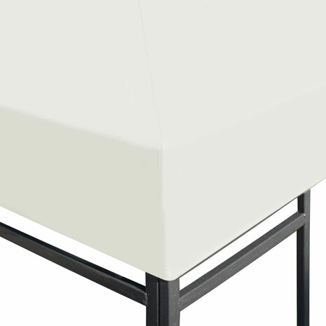 Prieeldak 310 g/m² 3x3 m crèmewit 3