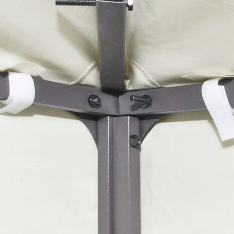 Prieeldak 310 g/m² 3x3 m crèmewit 4
