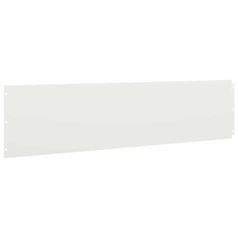 Gazonranden 10 st 25x103 cm koudgewalst staal wit 6