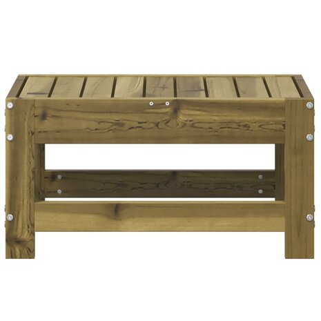 Tuinvoetenbank 62x30x32 cm geïmpregneerd grenenhout 4