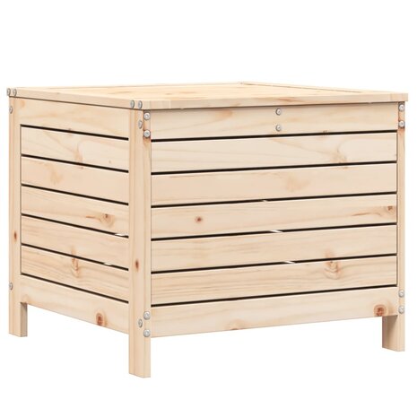 Tuinvoetenbank 62x63,5x53,5 cm massief grenenhout 2
