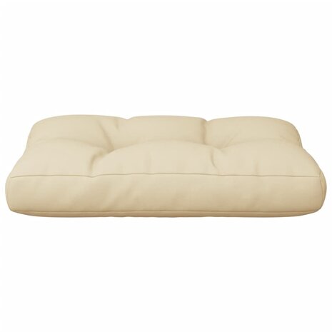 Palletkussen 60x40x12 cm stof beige 5
