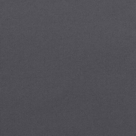 Palletkussens 2 st stof antracietkleurig 9