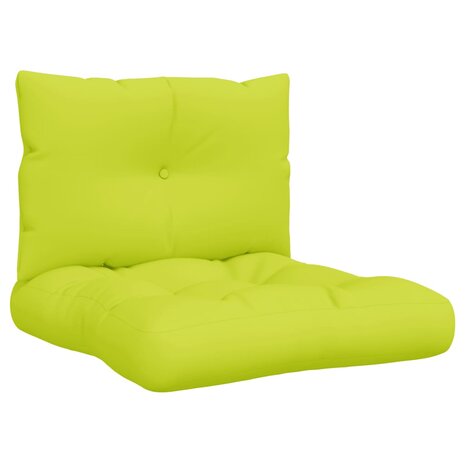 Palletkussens 2 st stof felgroen 2