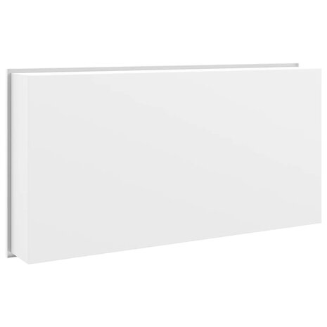 Douchenis 62x32x9 cm roestvrijstaal matwit 6
