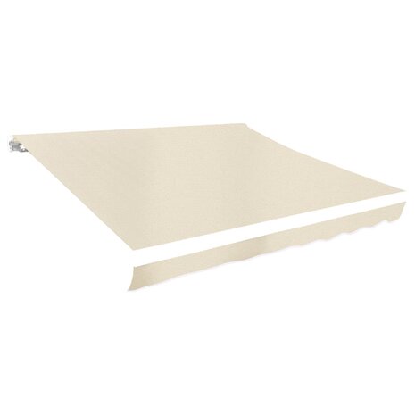Luifeldoek 6x3 m canvas crème 1