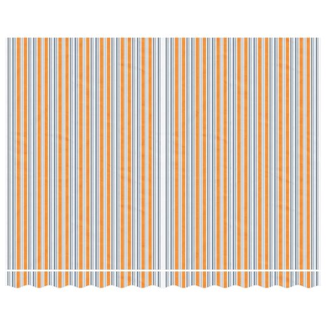 Vervangingsdoek voor luifel gestreept 3,5x2,5 m meerkleurig 3