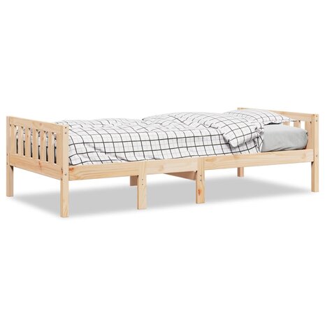 Kinderbed zonder matras massief grenenhout 90x200 cm 2