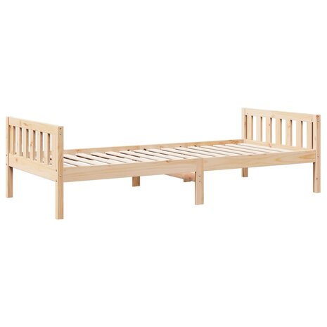 Kinderbed zonder matras massief grenenhout 90x200 cm 7