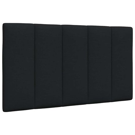 Bed met matras stof zwart 80x200 cm 9