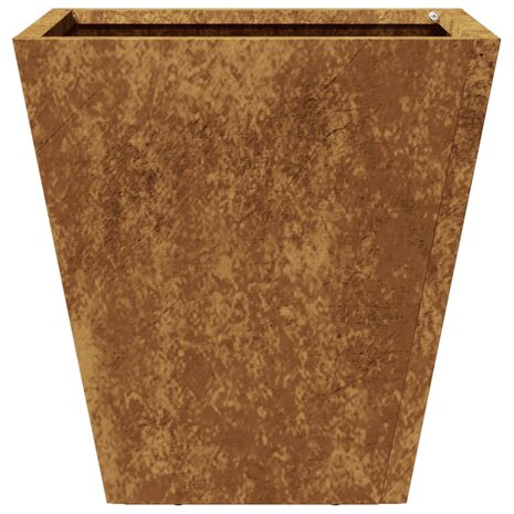 Plantenbak 30x30x30 cm weervast staal 6