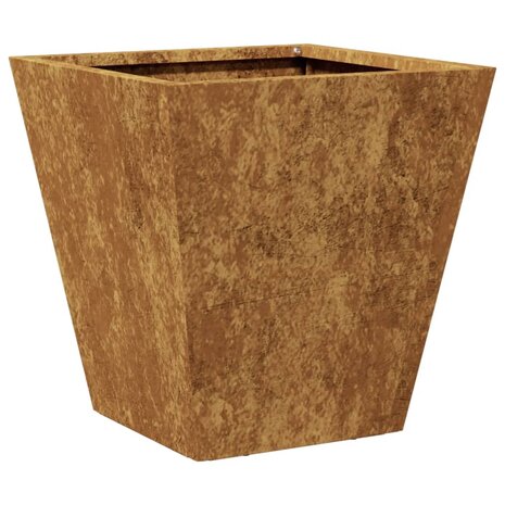 Plantenbak 30x30x30 cm weervast staal 7