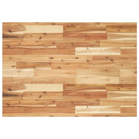 Bureaublad met olieafwerking 80x70x2 cm massief acaciahout 1
