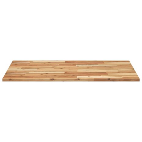 Bureaublad met olieafwerking 80x70x2 cm massief acaciahout 4