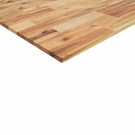 Bureaublad met olieafwerking 80x70x2 cm massief acaciahout 7