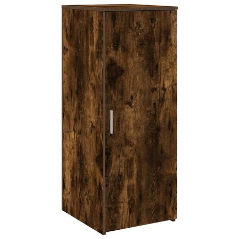 Opbergkast 40x45x103,5 cm bewerkt hout gerookt eikenkleur 2