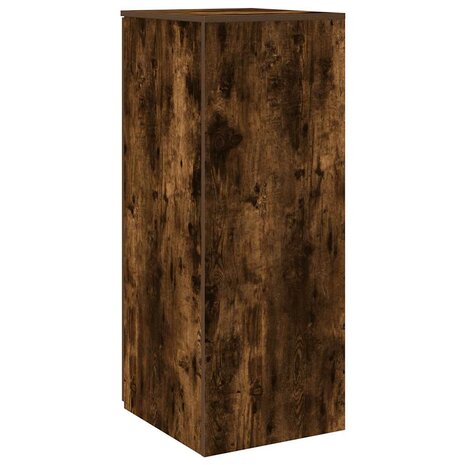 Opbergkast 40x45x103,5 cm bewerkt hout gerookt eikenkleur 7