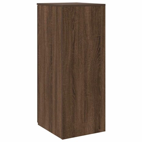 Opbergkast 40x45x103,5 cm bewerkt hout bruin eikenkleurig 7