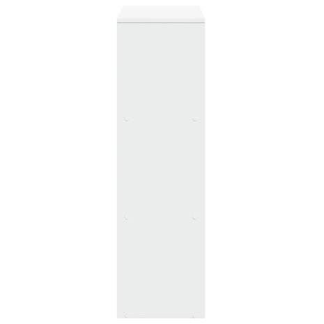 Kamerscherm / boekenkast 3-laags 99x29x99 cm bewerkt hout wit 6