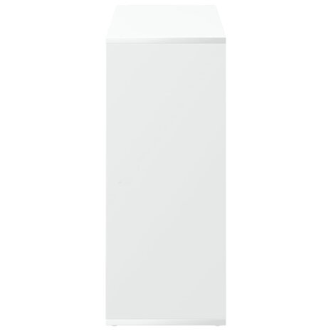 Kamerscherm / boekenkast 69,5x29x69,5 cm bewerkt hout wit 6