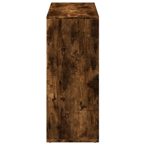 Kamerscherm / boekenkast 69,5x29x69,5 cm hout gerookt eiken 6