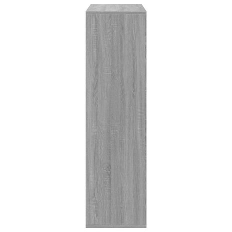 Kamerscherm / boekenkast 69,5x29x103,5 cm hout grijs sonoma 6