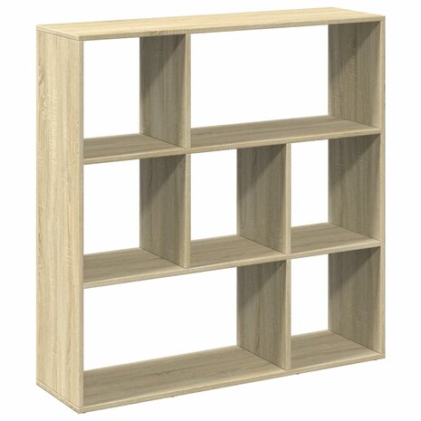Kamerscherm / boekenkast 102x29x103,5 cm hout sonoma eikenkleur 2